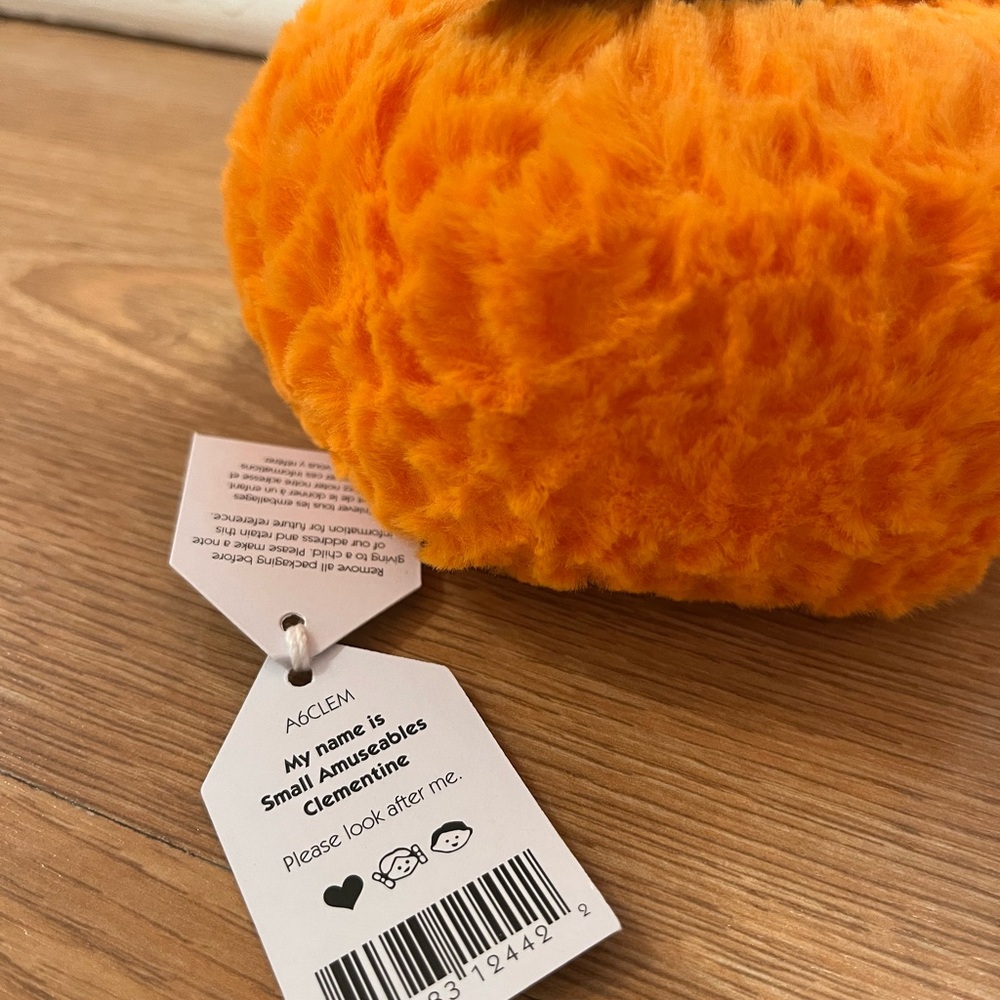 Jellycat Authentic Small Amuseables Clementine  – NWT - Picture 4 of 5